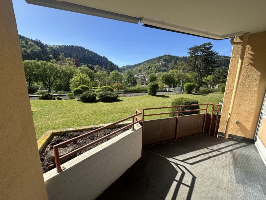 Balkon/Aussicht Etagenwohnung Bad Liebenzell