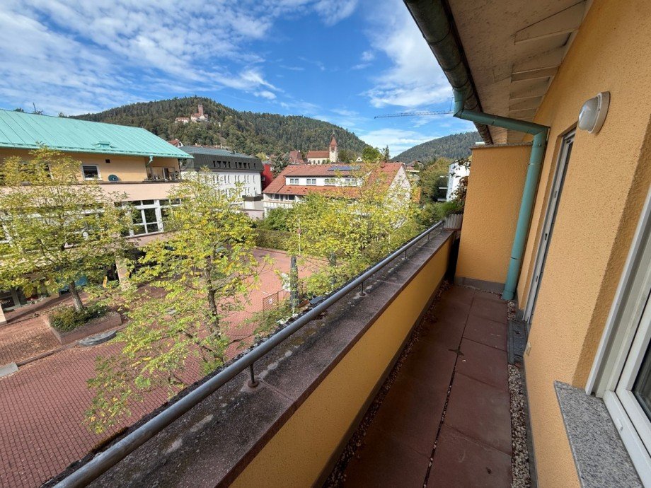 Aussicht Maisonettewohnung Bad Liebenzell