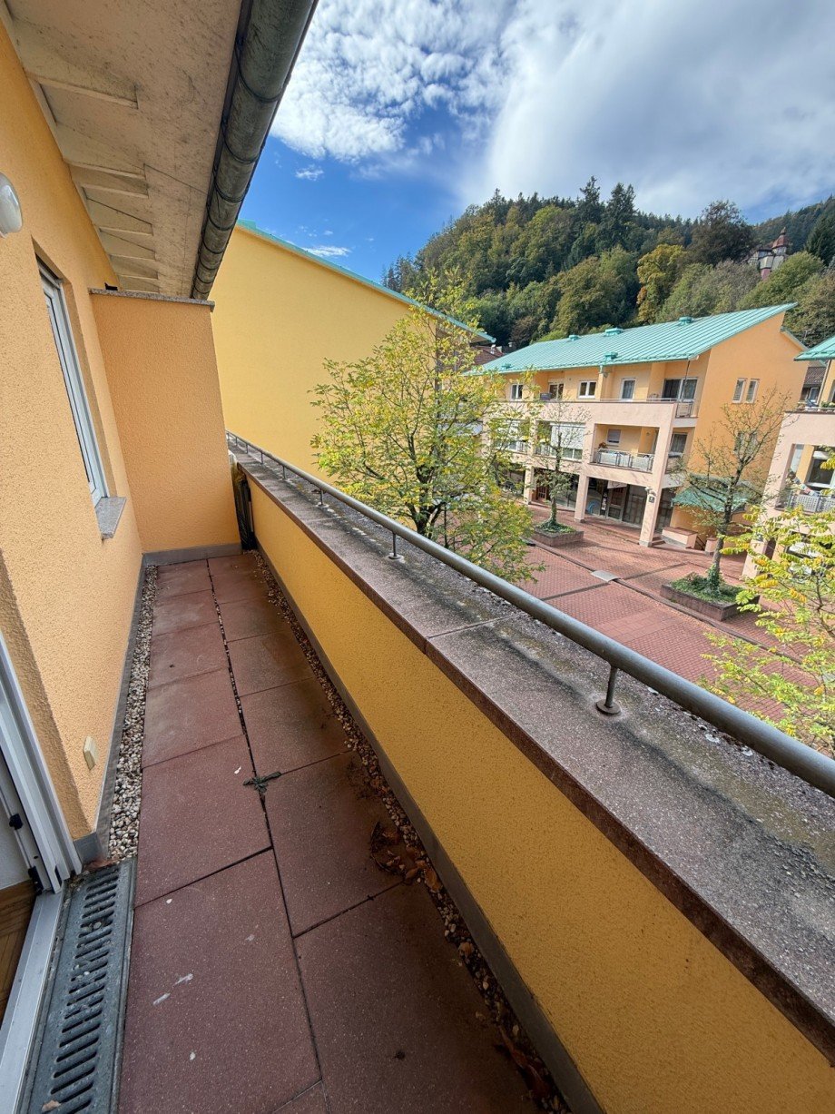 Balkon 1.OG Maisonettewohnung Bad Liebenzell